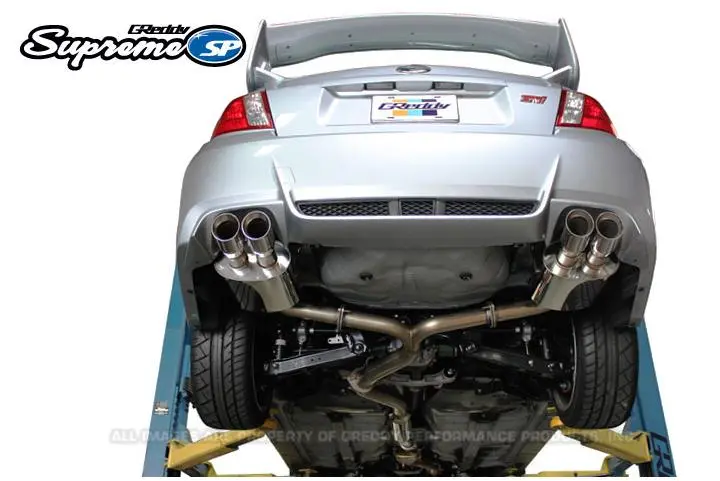 Greddy 11-14 Subaru Sti Sedan Supreme Sp Exhaust 1