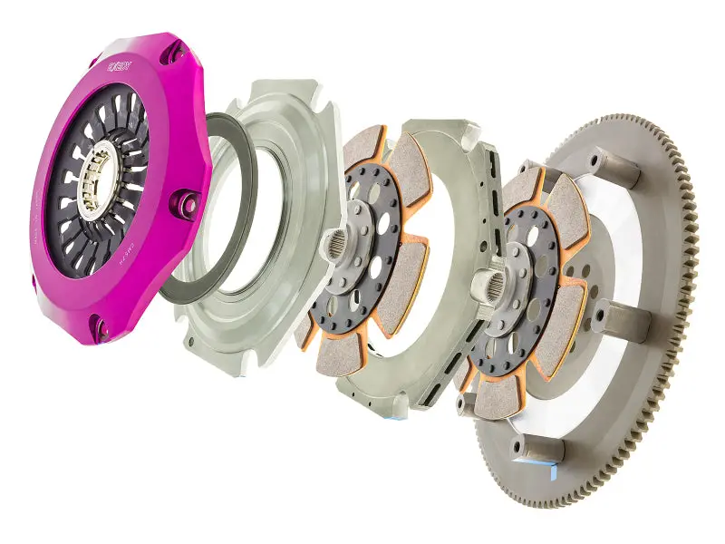 Exedy 04-14 Subaru Wrx Sti Twin Cerametallic Rigid Disc Hyper Multi Clutch 1