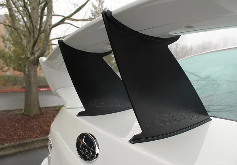 Perrin 11-14 Subaru Sti Wing Stabilizer - Black (Sedan Only) 1