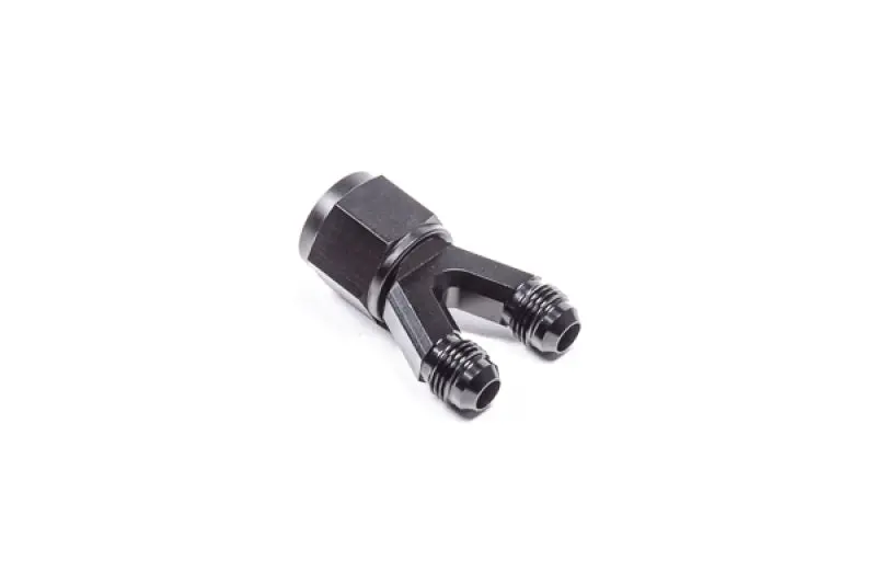 Radium Engineering 6An Male To 10An Female Y-Adapter Fitting (Dual 6An Inlet) 1