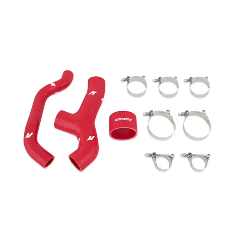 Mishimoto 06-07 Subaru Wrx Red Silicone Intercooler Hoses 1