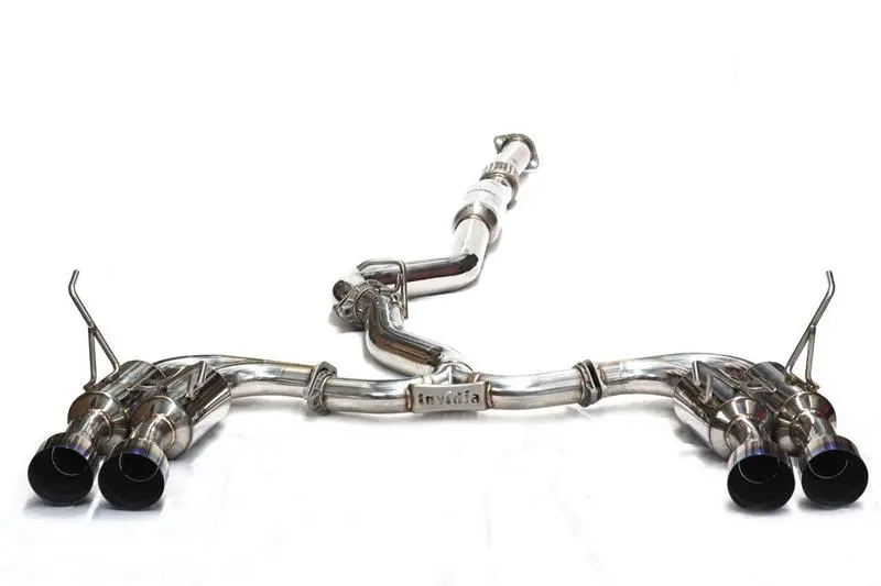 Invidia 12+ Subaru Br-Z/Fr-S Gemini/R400 Single Layer Titanium Tip Cat-Back Exhaust 1