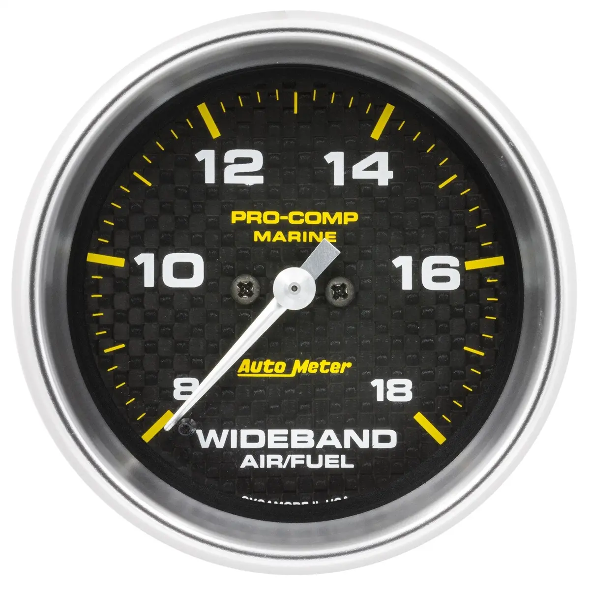 2-5/8 In. Wideband Air/Fuel Ratio Analog 8:1-18:1 Afr Marine Carbon Fiber 1