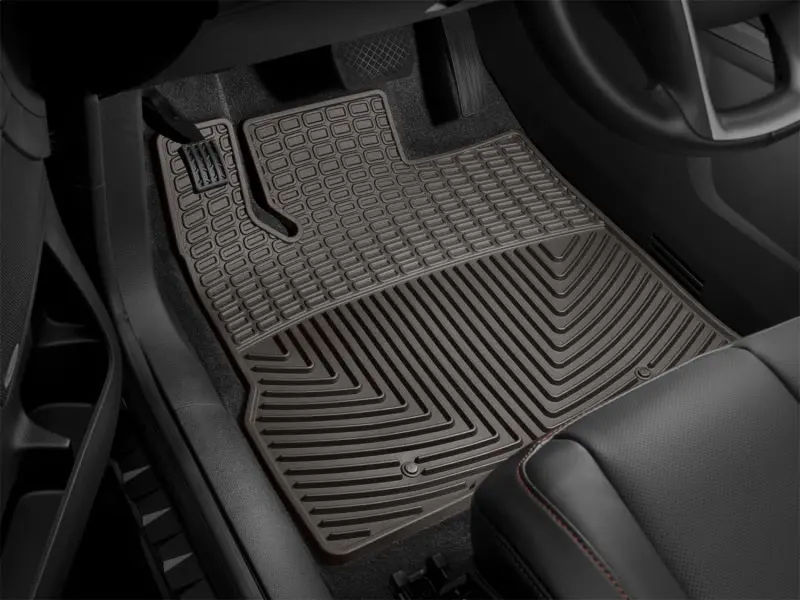 Weathertech 2014+ Subaru Forester Front Rubber Mats - Black 1