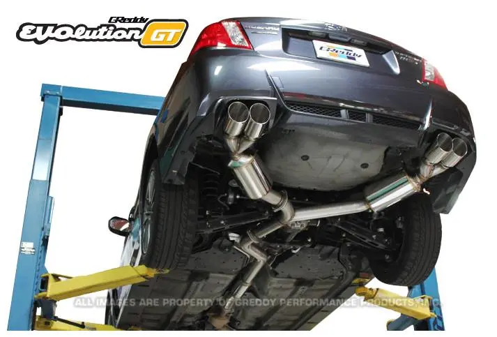 Greddy 11-14 Subaru Sti Sedan Evolution Gt Exhaust 1