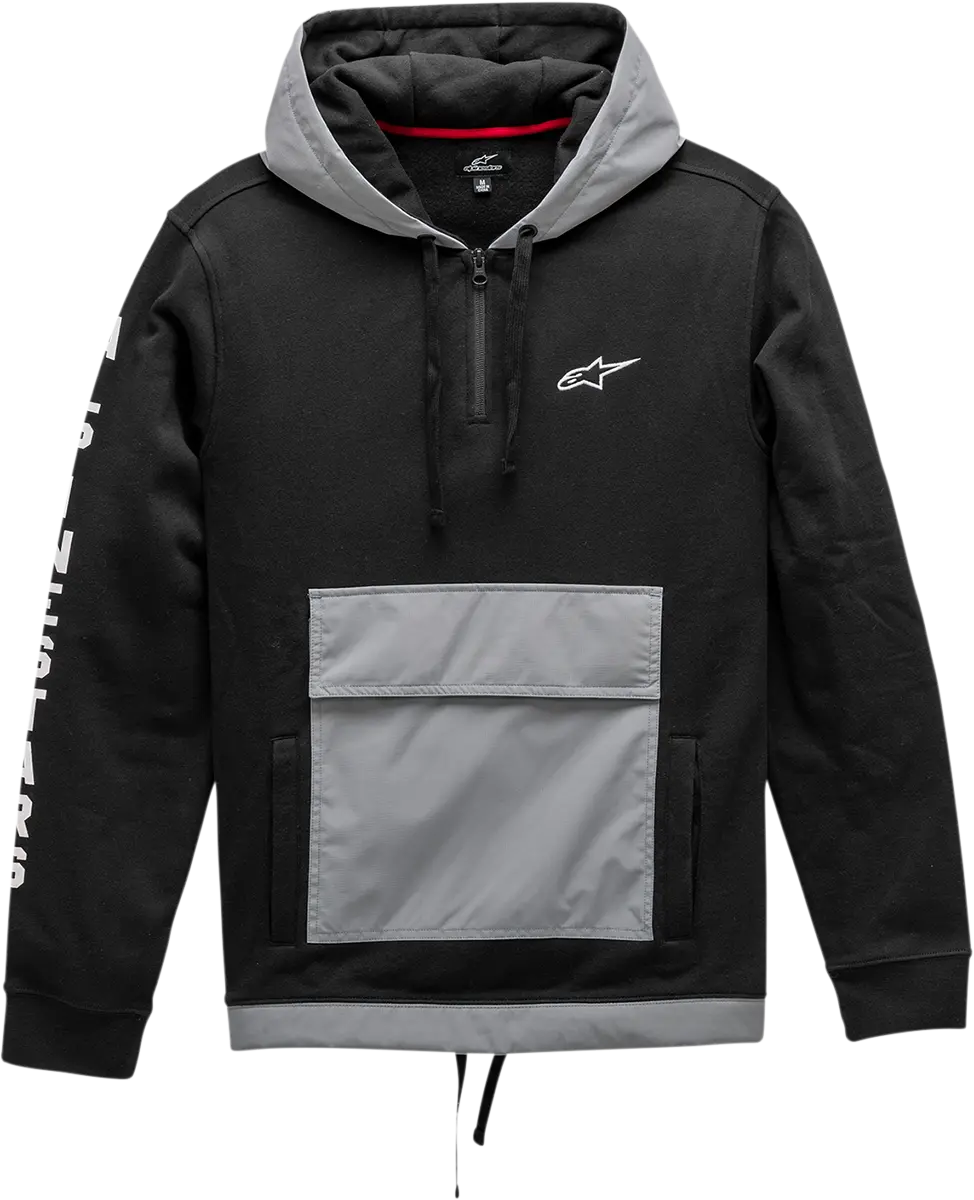 Alpinestars Explorer Men’S Motorcycle Hoodie – Black (Large) 1