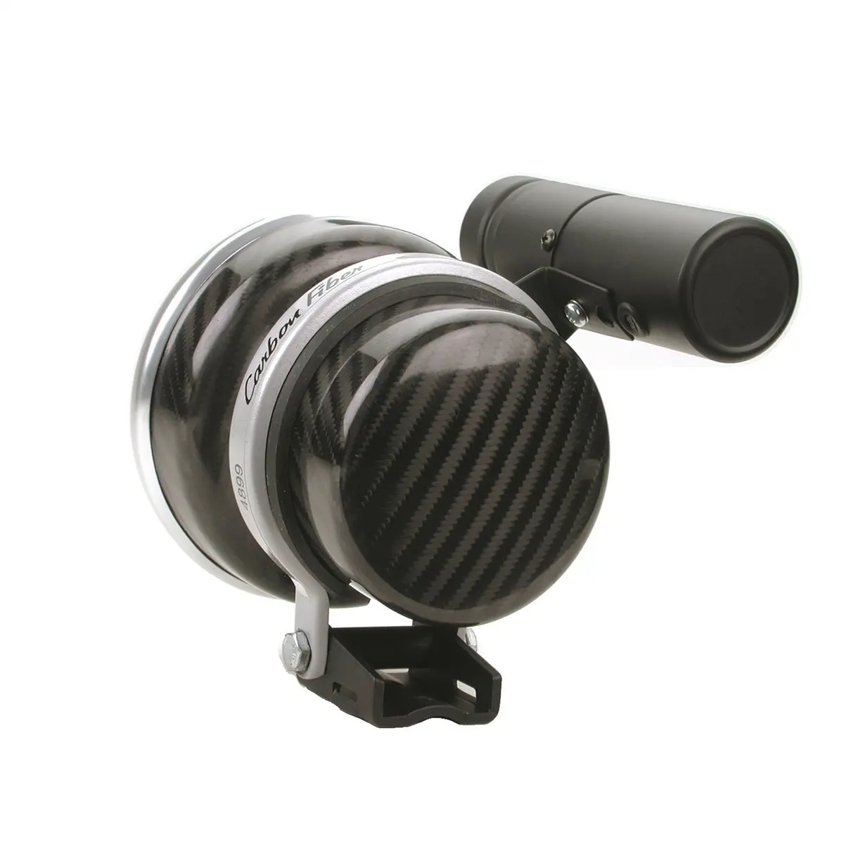 Gauge Cover For 5 In. Pedestal Tachometer Carbon Fiber Cup 1
