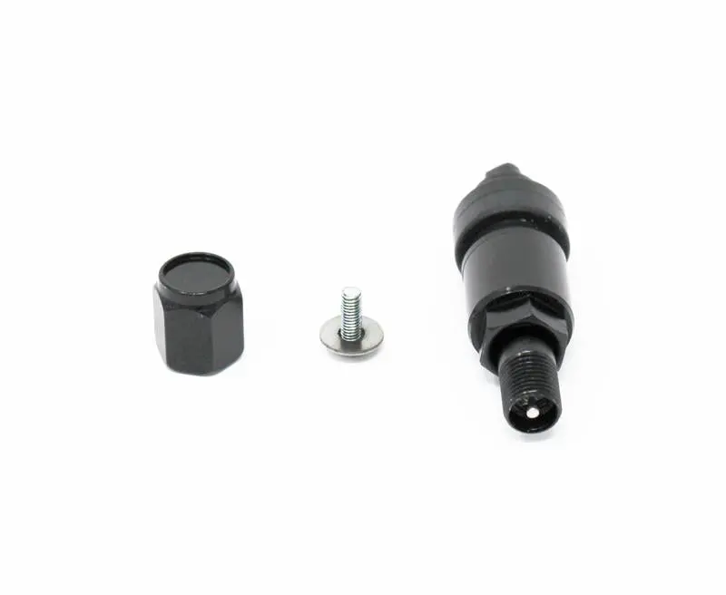 Torque Solution Billet Tpms Valve Stem (Black) 2008+ Subaru Legacy Impreza Wrx / Sti 1