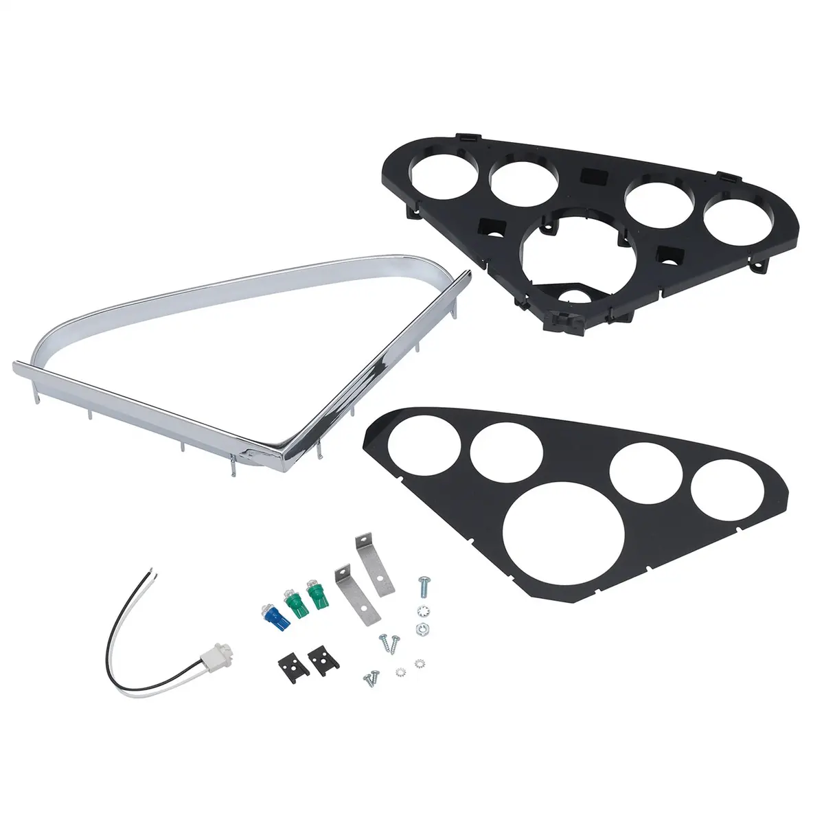 Direct Fit Dash Panel (3-3/8 In.  2-1/16 In. X4) Chevy Truck 55-59 1
