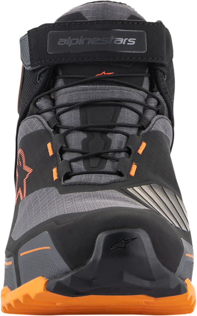 Alpinestars Cr-X Drystar Motorcycle Boots – Black/Brown/Orange, Us 10.5 1