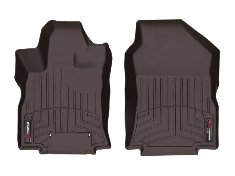 Weathertech 2019+ Subaru Ascent Front Floorliners - Cocoa 1