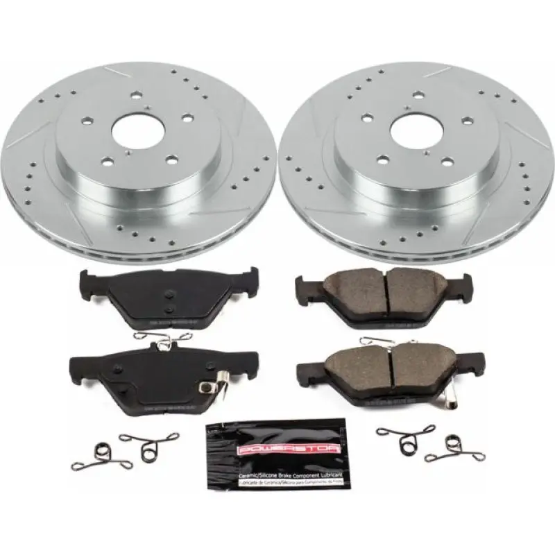 Power Stop 15-18 Subaru Legacy Rear Z23 Evolution Sport Brake Kit 1