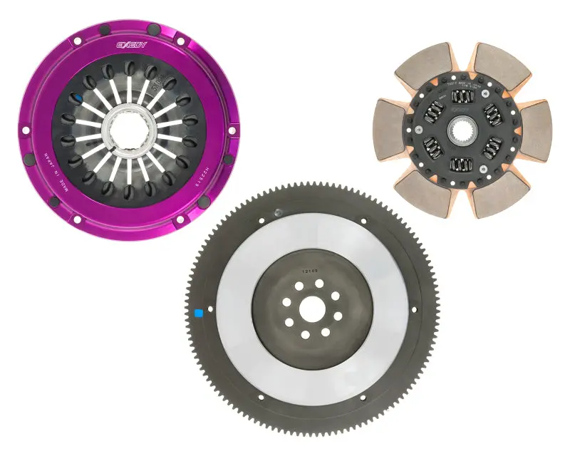 Exedy 2005-2005 Saab 9-2X Aero H4 Hyper Single Clutch Sprung Center Disc Pull Type (W/Fw Bolts) 1