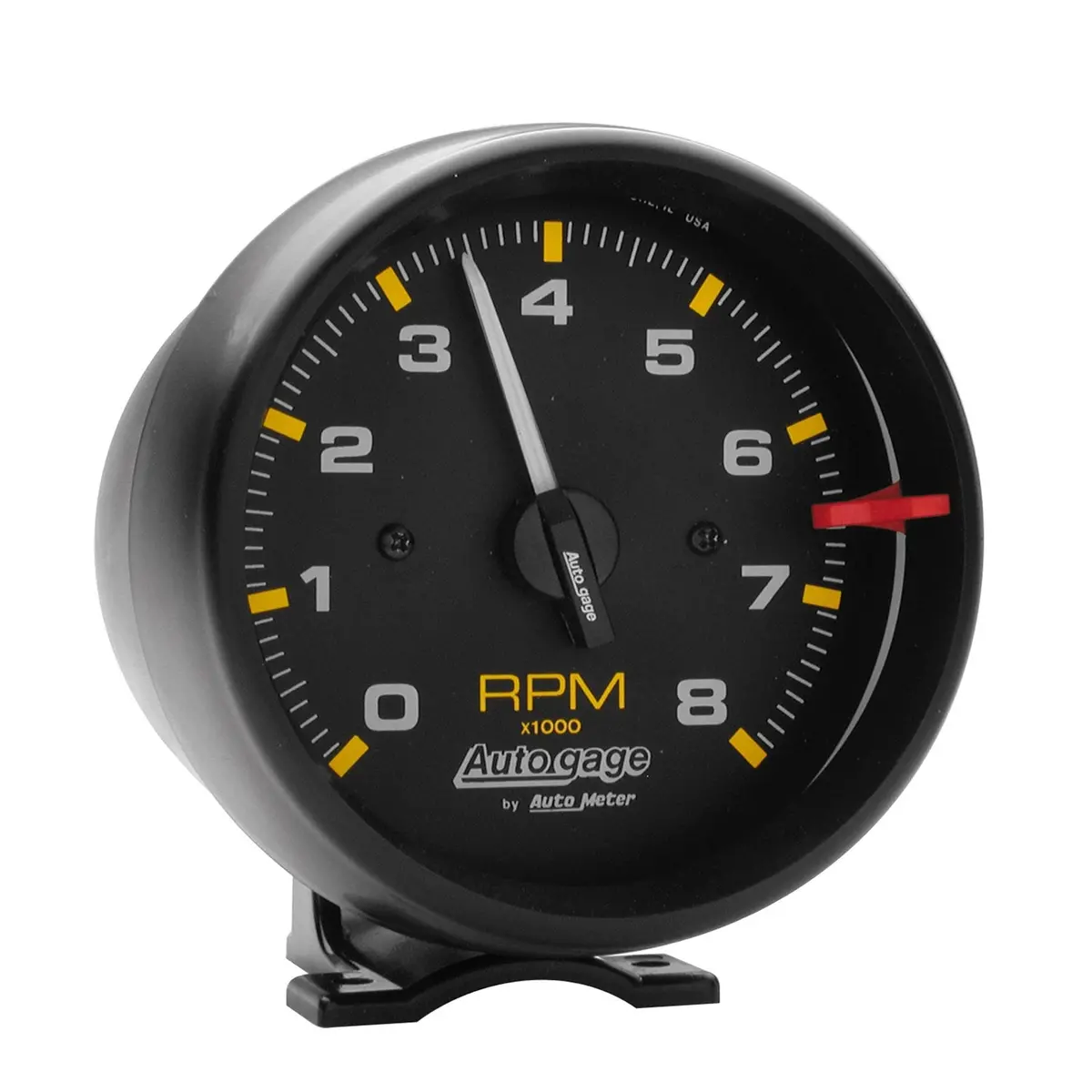 3-3/4 In. Pedestal Tachometer 0-8000 Rpm Auto Gage 1