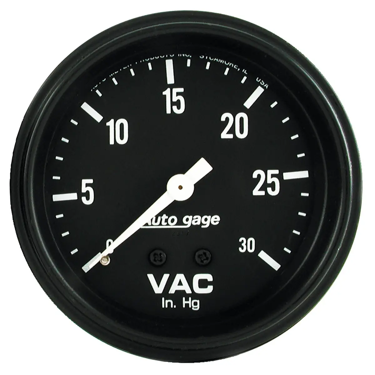 2-5/8 In. Vacuum 0-30 In Hg Auto Gage 1