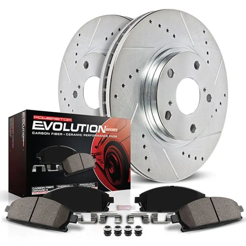 Power Stop 19-21 Subaru Forester Rear Z23 Evolution Sport Brake Kit 1