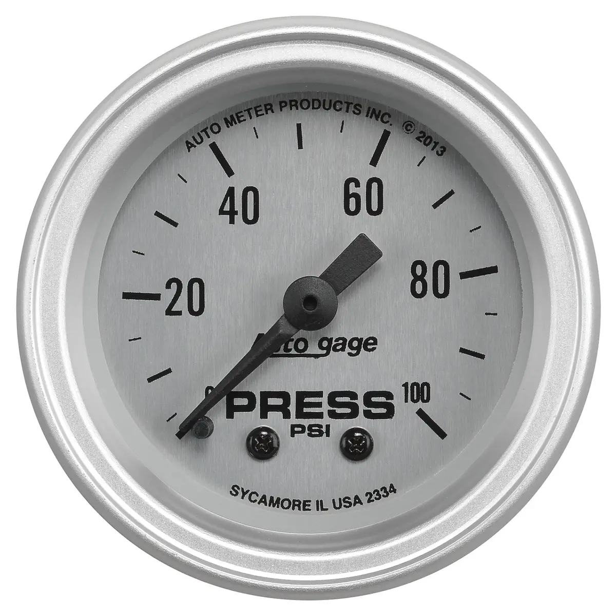 2-1/16 In. Oil Pressure 0-100 Psi Auto Gage 1