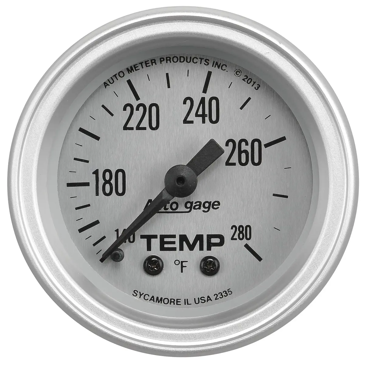 2-1/16 In. Water Temperature 140-280 Fahrenheit Auto Gage 1