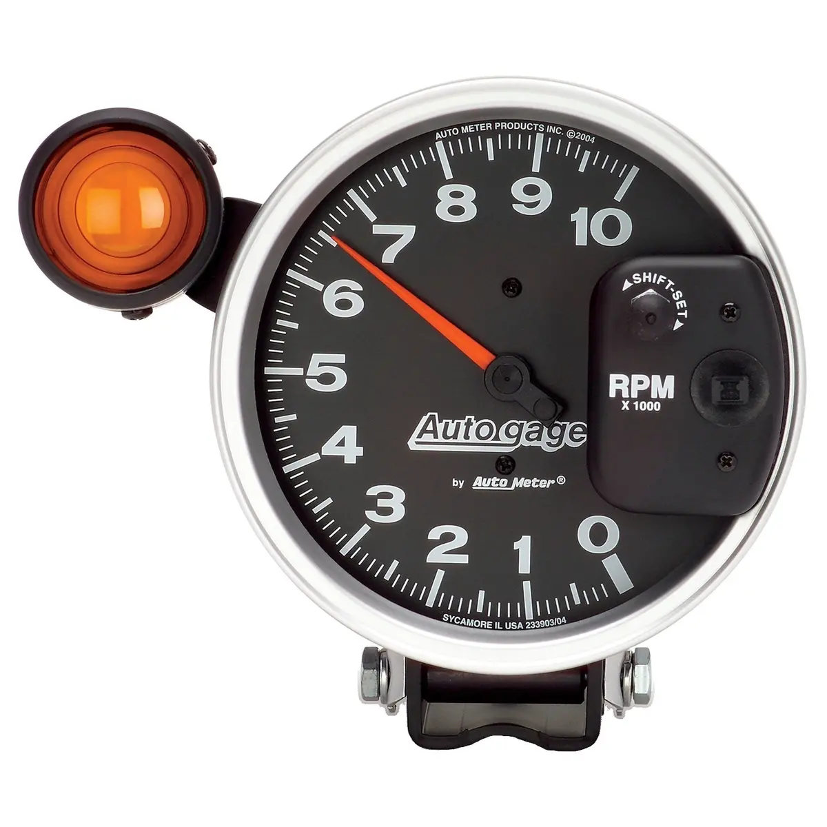 5 In. Pedestal Tachometer 0-10000 Rpm Auto Gage 1