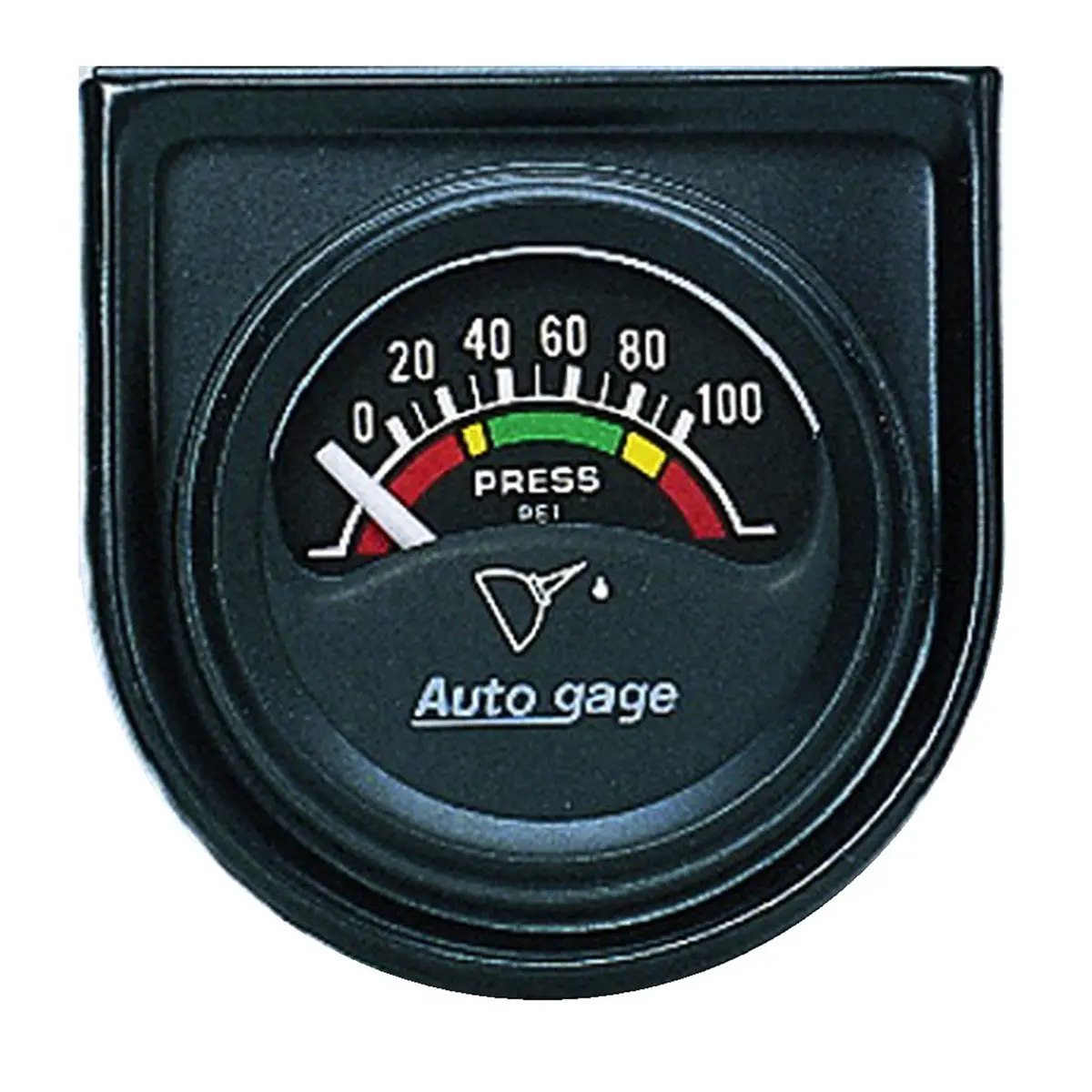 1-1/2-1/16 In. Oil Pressure 0-100 Psi Auto Gage 1