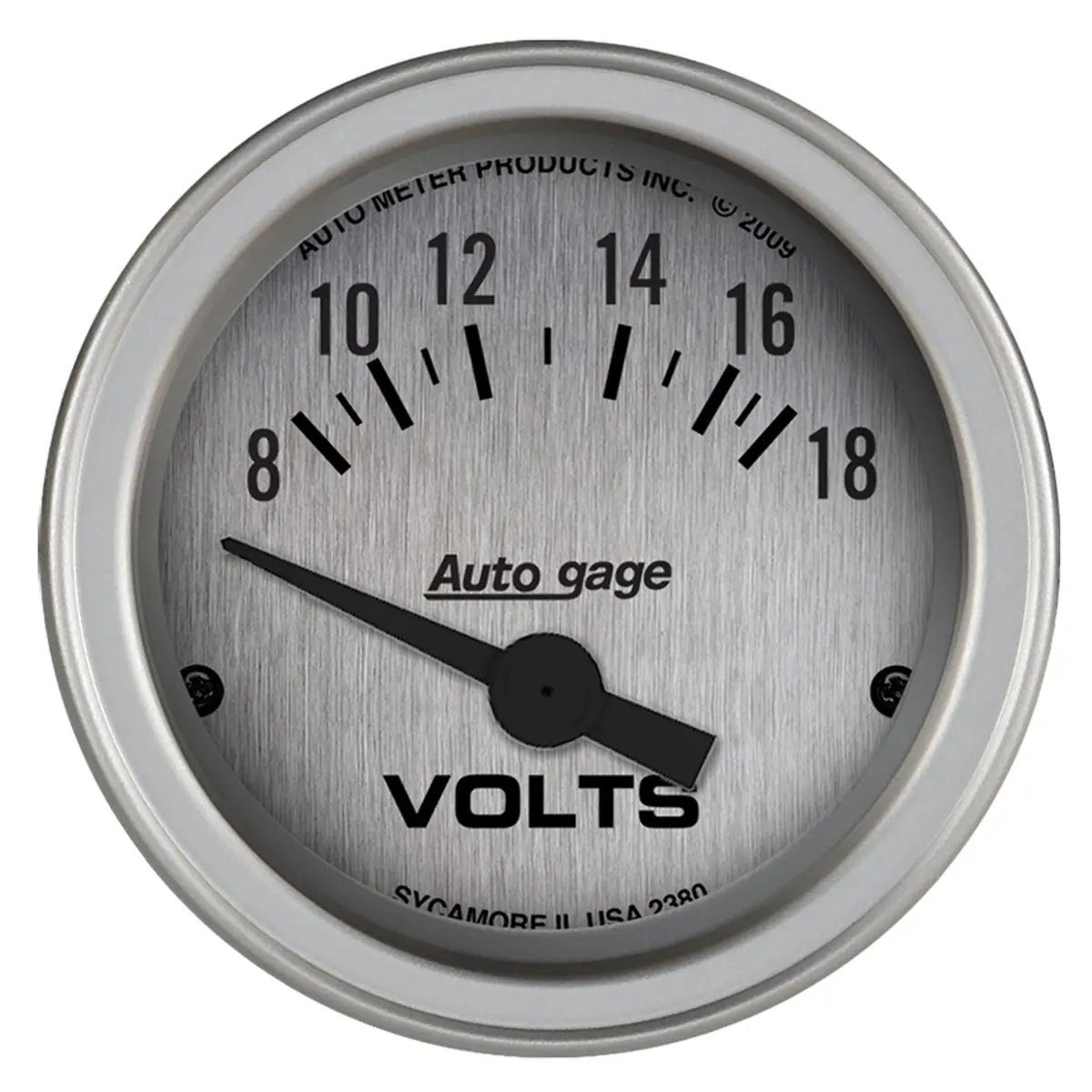 2-1/16 In. Voltmeter 8-18V Auto Gage 1