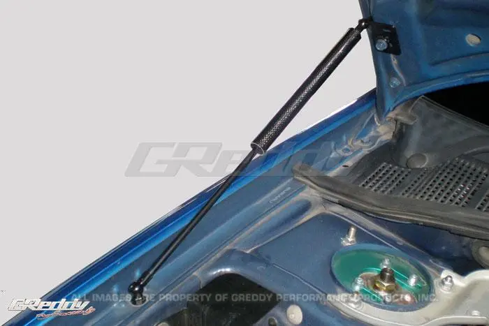Greddy 05-07 Subaru Wrx/Sti  Engine Hood Lifter Kit (Designed For Oem Weight Hoods.) 1
