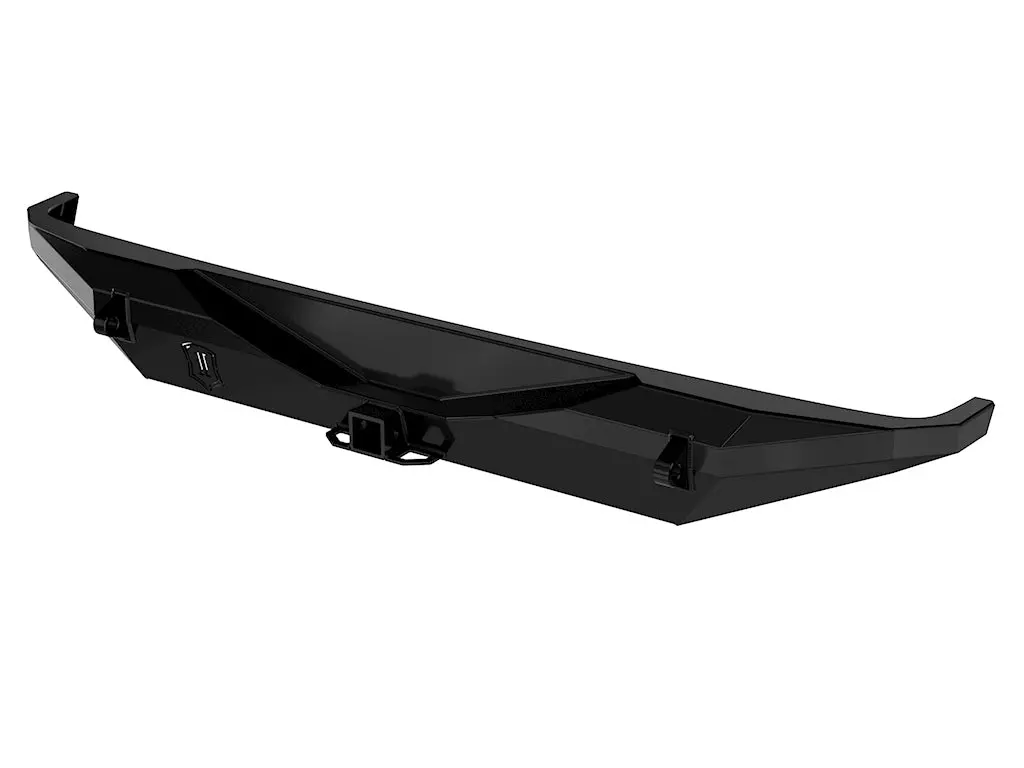 18-Up Jeep Jl Pro Series Rear Bumper W/ Hitch 1