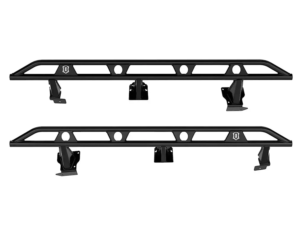 20-Up Jeep Jt Pro Series Frame Mount Sliders 1