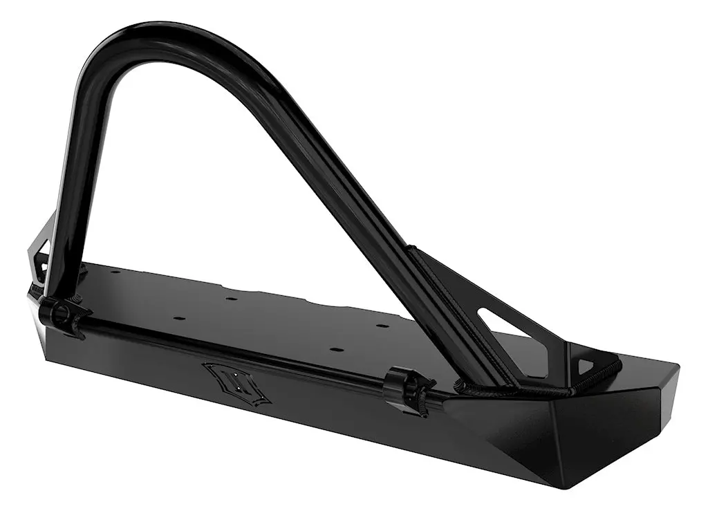 07-18 Jk Comp Front Bumper W/ Stinger & Tabs 1