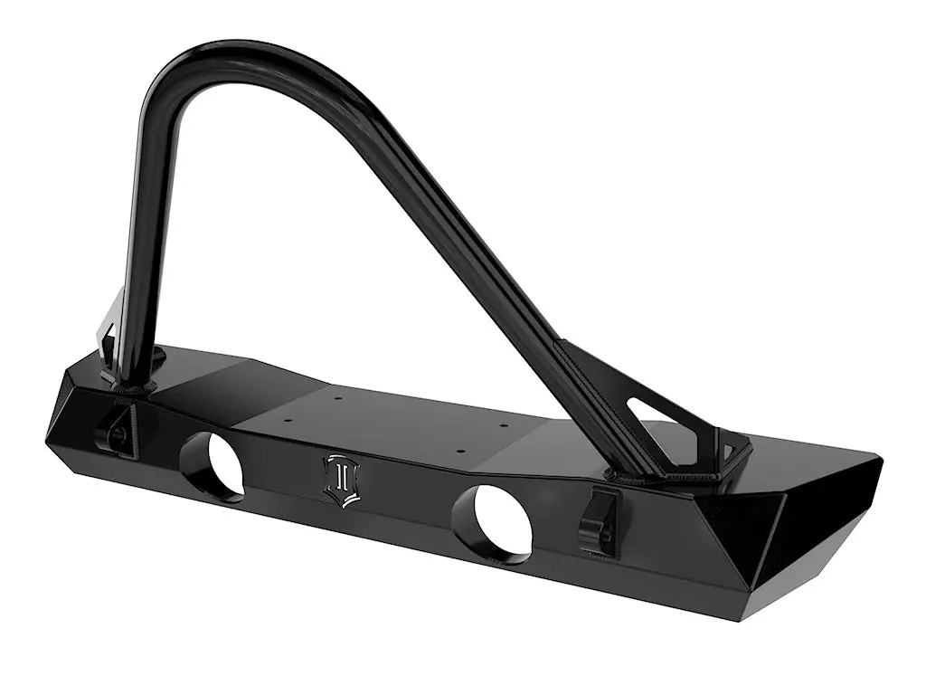 07-18 Jk Pro Front Bumper W/ Stinger & Tabs 1