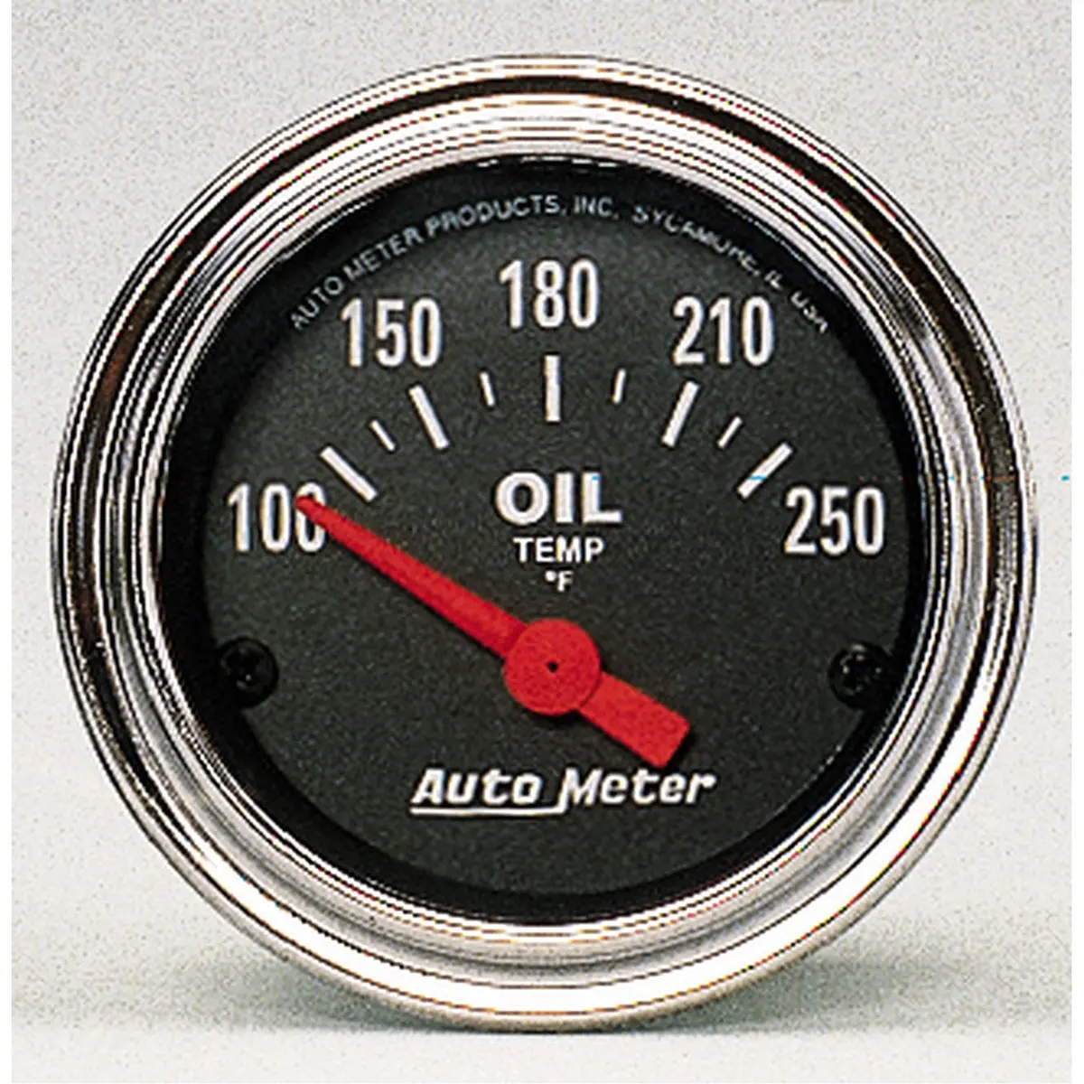 2-1/16 In. Oil Temperature 100-250 Fahrenheit Traditional Chrome 1