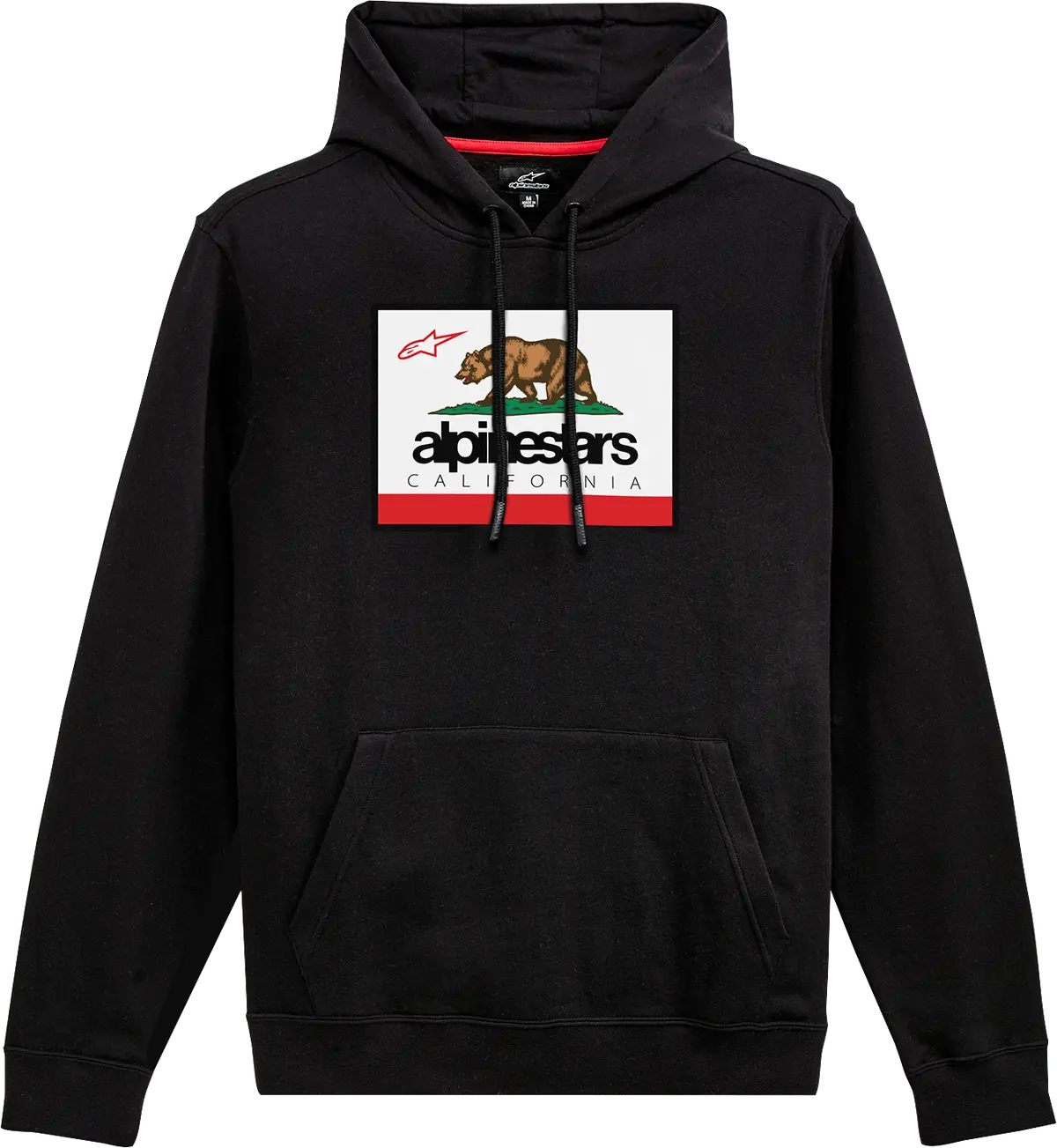 Alpinestars Cali 2.0 Black Hoodie – Size Xl (Style 1212519101010Xl) 1