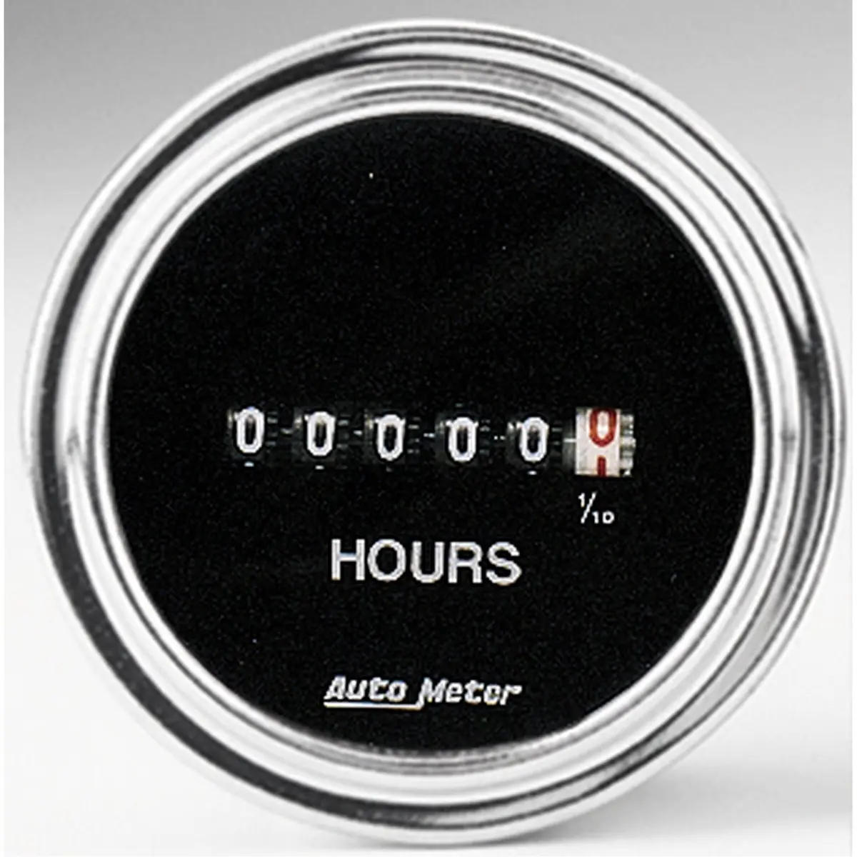 2-1/16 In. Hourmeter Traditional Chrome 1