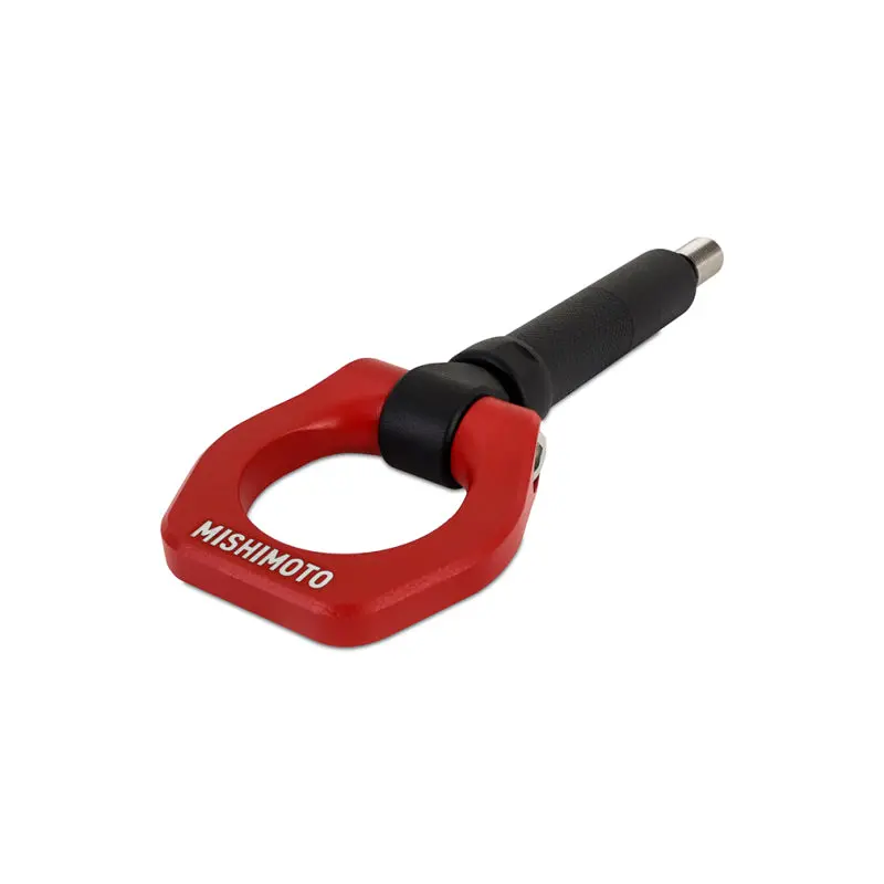 Mishimoto 02-07 Subaru Wrx/Sti Red Racing Front Tow Hook 1