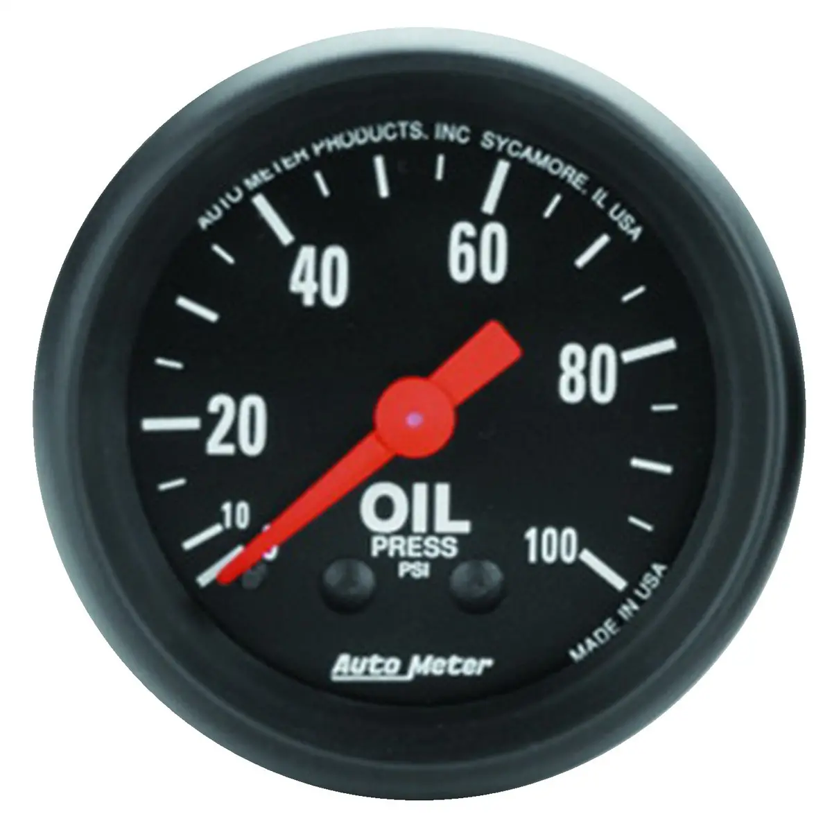 2-1/16 In. Oil Pressure 0-100 Psi Z-Series 1