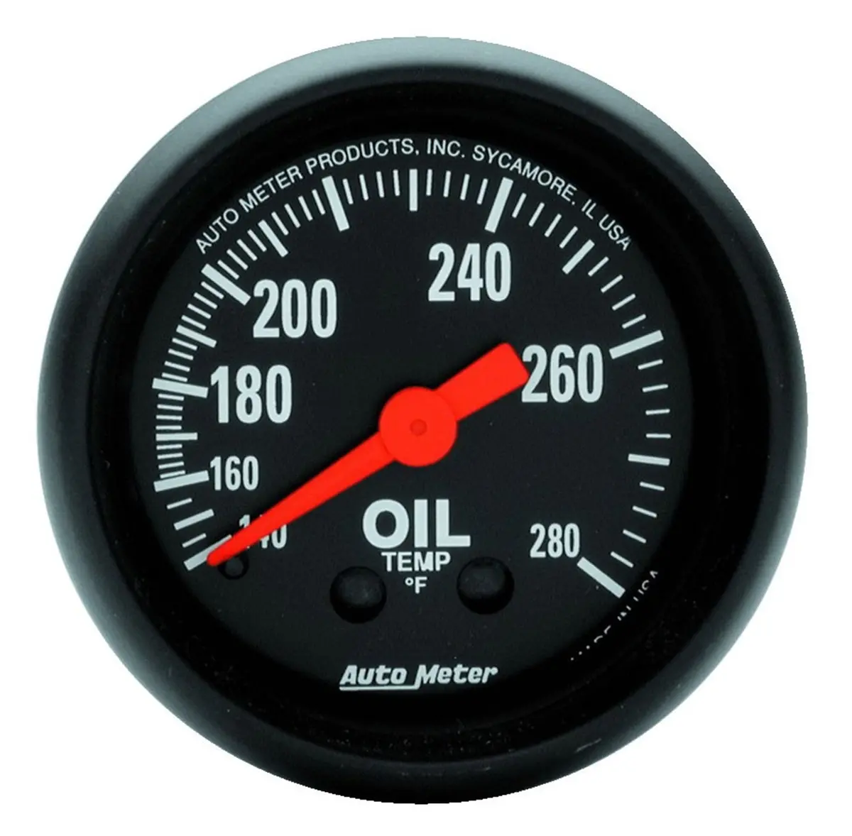2-1/16 In. Oil Temperature 140-280 Fahrenheit Z-Series 1