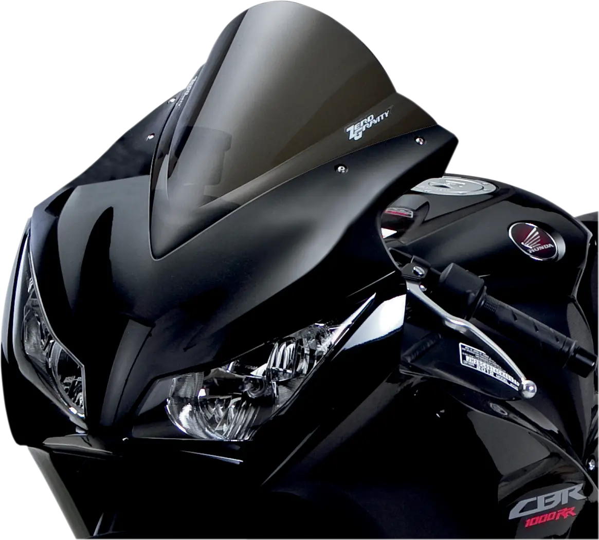 Zero Gravity Double Bubble Windscreen – Smoke Tint, Fits Honda Cbr1000Rr (2016–2022) 1
