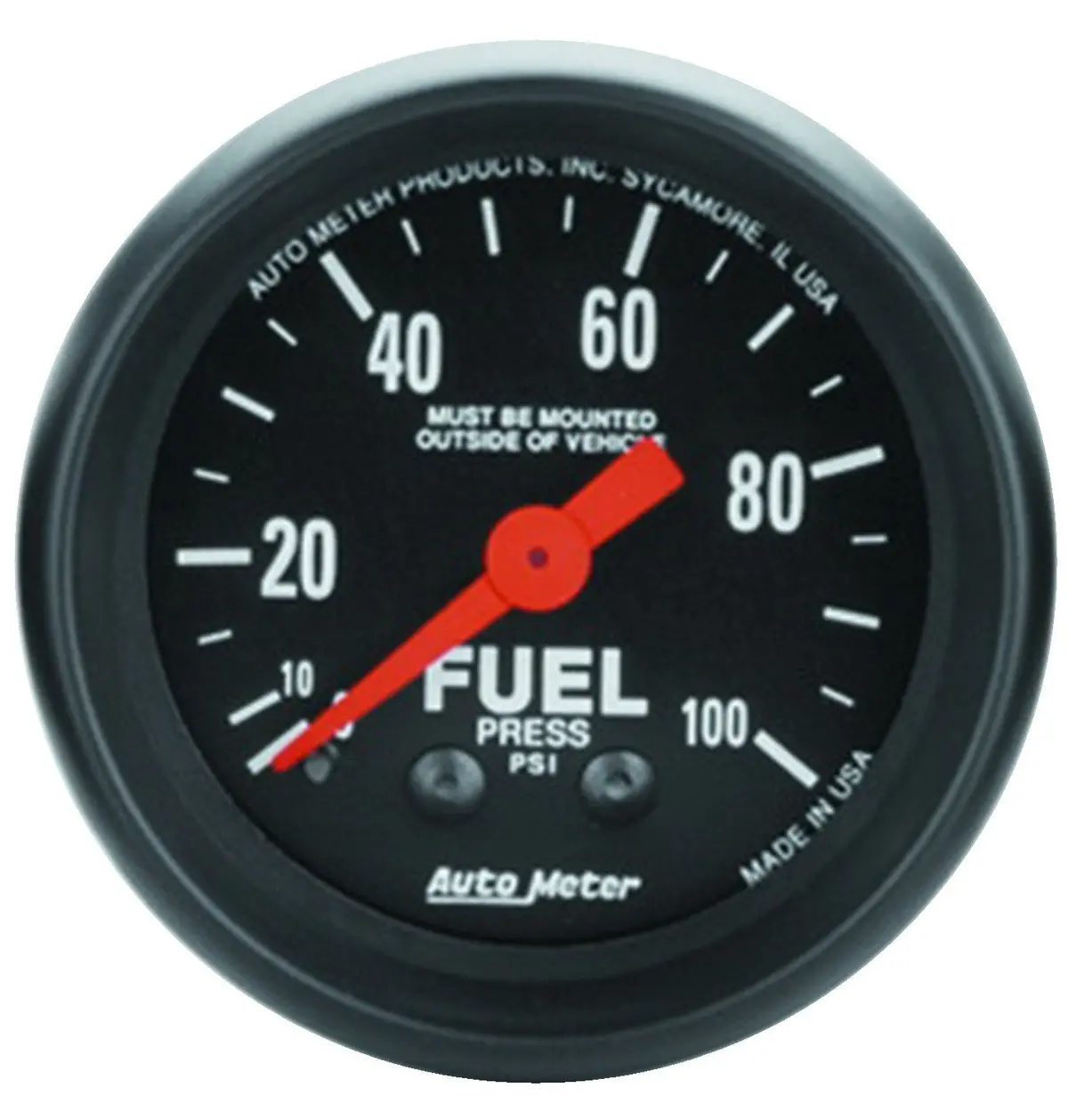 2-1/16 In. Fuel Pressure 0-100 Psi Z-Series 1