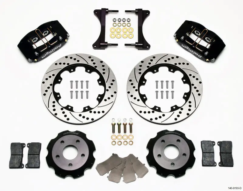Wilwood Dynapro Radial Front Kit 12.00In Drilled Subaru Impreza Wrx (*Line Kit Needed*) 1