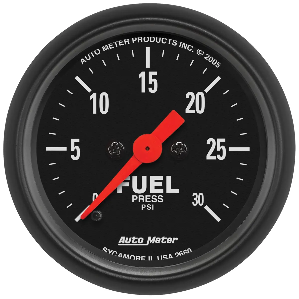 2-1/16 In. Fuel Pressure 0-30 Psi Z-Series 1