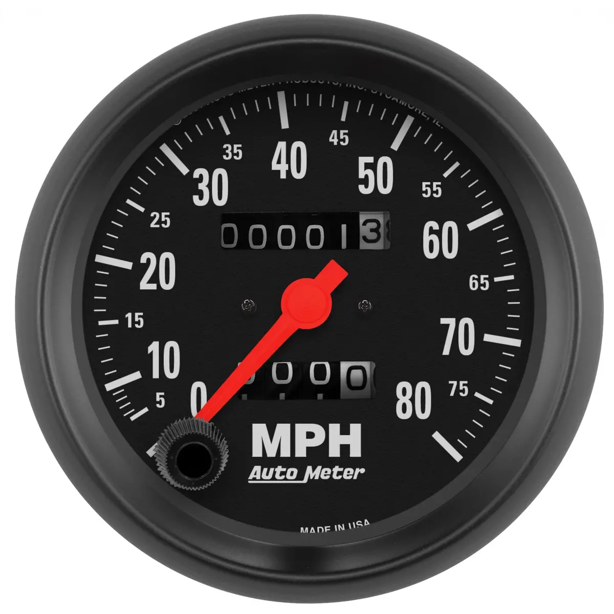3-3/8 In. Speedometer 0-80 Mph Z-Series 1