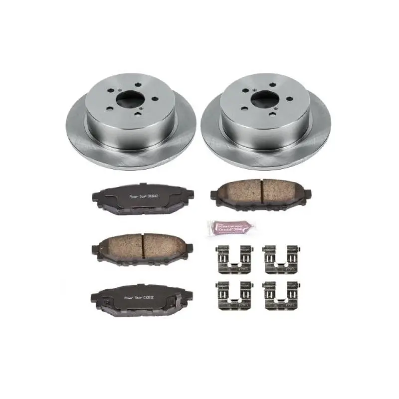Power Stop 05-09 Subaru Legacy Rear Autospecialty Brake Kit 1