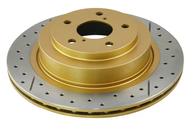 Dba 06-07 Wrx / 05-08 Lgt Rear Drilled & Slotted Street Series Rotor 1