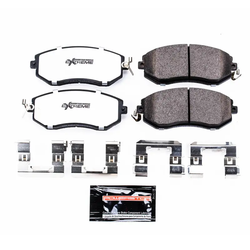 Power Stop 13-16 Scion Fr-S Front Z26 Extreme Street Brake Pads W/Hardware 1