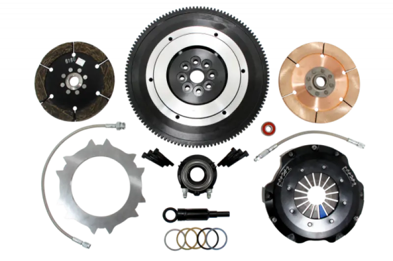 Clutch Masters 07-09 Subaru Legacy Gt Spec B Push Style Street/Race Twin-Disc 7.25In Clutch Kit 1