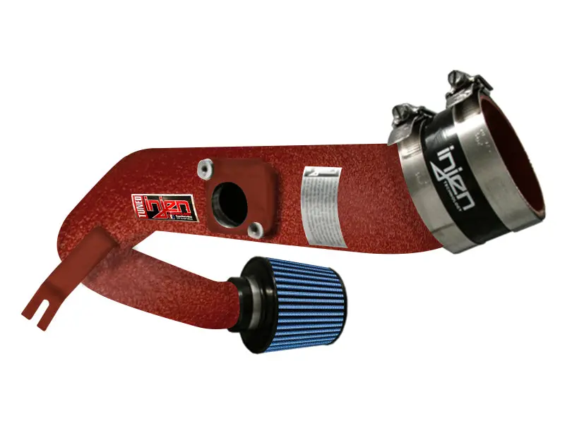 Injen 02-06 Subaru Wrx (No Wagon) / 04 Sti Wrinkle Red Cold Air Intake *Special Order* 1