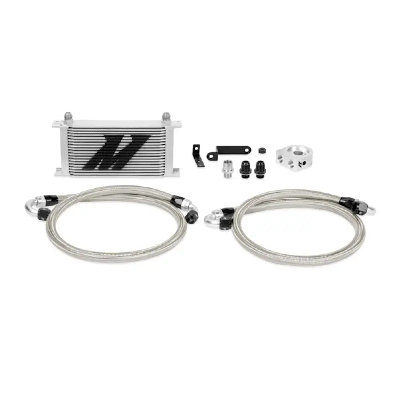 Mishimoto 08-14 Wrx/Sti Oil Cooler Kit - Silver 1