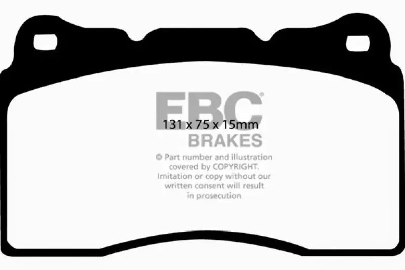 Ebc 04-08 Acura Tl 3.2 (Manual)(Brembo) Ultimax2 Front Brake Pads 1