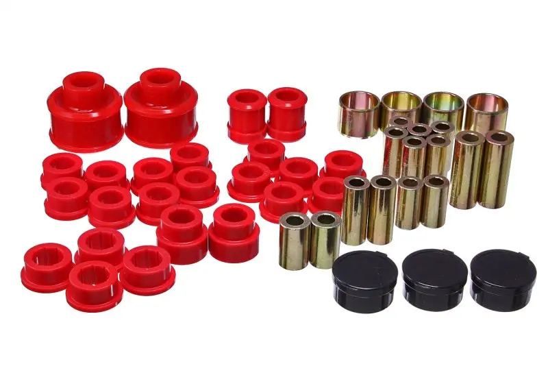 Energy Suspension 05-09 Subaru Legacy Rear Control Arm Bushing Set - Red 1