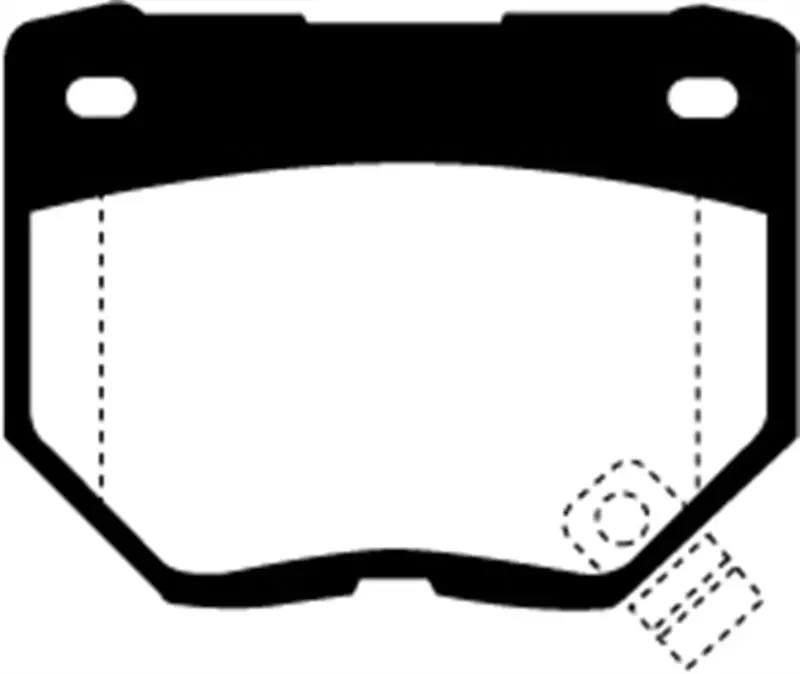 Ebc 89-95 Nissan Skyline (R32) 2.6 Twin Turbo Gt-R Ultimax2 Rear Brake Pads 1